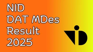 NID DAT MDes Result 2025 Out at admissions.nid.edu How to check Results Here