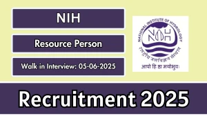 NIH Resource Person Recruitment 2025 – Walk in