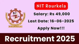 NIT Rourkela Principal Project Associate Recruitment 2025 - Apply Offline NIT Rourkela Principal Project Associate Recruitment 2025 - Apply Offline