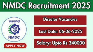 NMDC Director Recruitment 2025 - Apply Online NMDC Director Recruitment 2025 - Apply Online