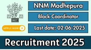 NNM Madhepura Block Coordinator Recruitment 2025 - Apply Offline