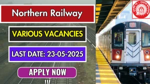 Northern Railway Recruitment 2025 - Apply Online for 45 MTS, Cook and More Posts Northern Railway Recruitment 2025 - Apply Online for 45 MTS, Cook and More Posts