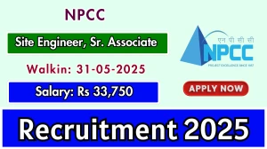 NPCC Recruitment 2025 – Walk in for 09 Site Engineer, Sr. Associate Posts NPCC Recruitment 2025 – Walk in for 09 Site Engineer, Sr. Associate Posts