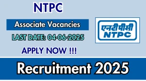 NTPC Associate Recruitment 2025 - Apply Online NTPC Associate Recruitment 2025 - Apply Online