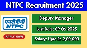 NTPC Deputy Manager Recruitment 2025 - Apply Online for 120 Posts