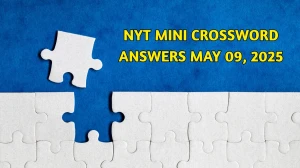 NYT Mini Crossword Answers May 09 2025