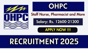 OHPC Recruitment 2025 - Apply Offline for 05 Staff Nurse, Pharmacist and More Posts OHPC Recruitment 2025 - Apply Offline for 05 Staff Nurse, Pharmacist and More Posts
