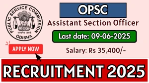 OPSC Assistant Section Officer Recruitment 2025 - Apply Online for 29 Posts OPSC Assistant Section Officer Recruitment 2025 - Apply Online for 29 Posts