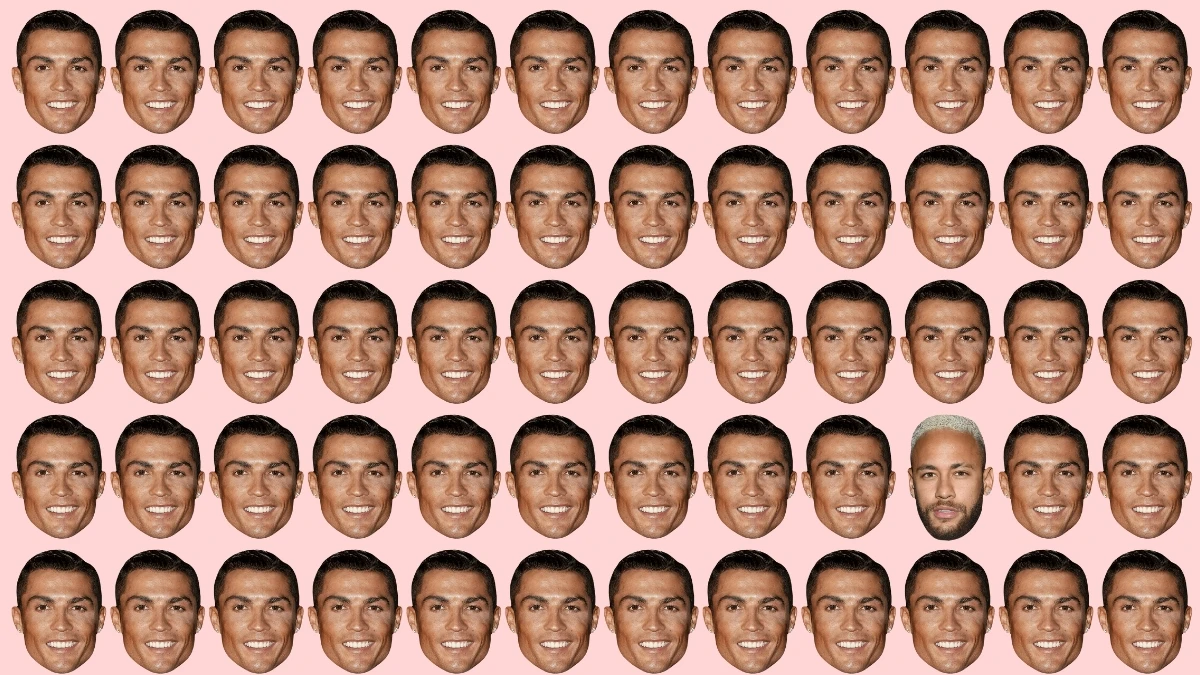 Optical Illusion: Only Real Football Fans Can Find the Neymar Face in 6 Secs