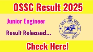 OSSC JE Result 2025 Out at ossc.gov.in, Direct Link to Download Result PDF Here OSSC JE Result 2025 Out at ossc.gov.in, Direct Link to Download Result PDF Here