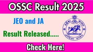OSSC JEO and JA Result 2025 Out at ossc.gov.in, Direct Link to Download Result PDF Here OSSC JEO and JA Result 2025 Out at ossc.gov.in, Direct Link to Download Result PDF Here