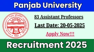 Panjab University Assistant Professors Recruitment 2025 - Apply Online for 83 Posts