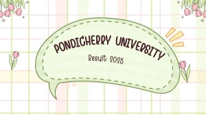 Pondicherry University Result 2025 Released at pondiuni.edu.in Direct Link to Download 1st Sem Result
