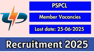 PSPCL Member Job Vacancy 2025 - Apply Offline