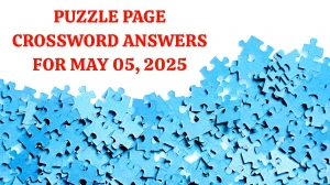Puzzle Page Crossword Answers for May 05 2025