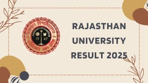 Rajasthan University Result 2025 Released at uniraj.ac.in Direct Link to Download 1st, 3rd Sem Result