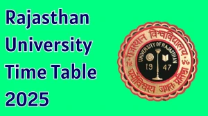 Rajasthan University Time Table 2025 Released For 2nd and 4th Semester @ uniraj.ac.in Details Here