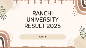 Ranchi University Result 2025 Released at ranchiuniversity.ac.in Direct Link to Download 1st Semester Result Ranchi University Result 2025 Released at ranchiuniversity.ac.in Direct Link to Download 1st Semester Result