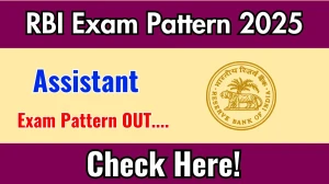 RBI Assistant Exam Pattern 2025