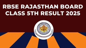 RBSE Rajasthan Board Class 5th Result 2025 Out at rajpsp.nic.in How to check Results Here