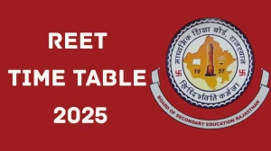 REET Time Table 2025 Out rajeduboard.rajasthan.gov.in Check Time Table Here