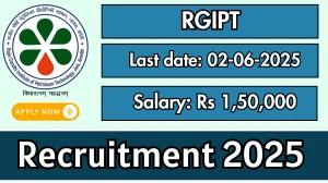 RGIPT Faculty Recruitment 2025 - Apply Online for 11 Posts