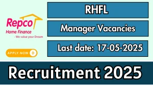RHFL Manager Recruitment 2025 - Apply Offline
