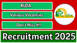 RLDA Recruitment 2025 - Apply Offline for 08 Joint General Manager / Deputy General Manager, Manager/Assistant Manager Posts RLDA Recruitment 2025 - Apply Offline for 08 Joint General Manager / Deputy General Manager, Manager/Assistant Manager Posts