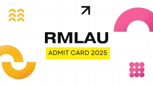 RMLAU Admit Card 2025 OUT rmlau.ac.in Check RMLAU Odd Semester Hall Ticket Details Here