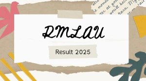 RMLAU Result 2025 Released at rmlau.ac.in Direct Link to Download UG Course Result