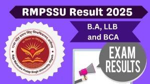RMPSSU Result 2025 Out at rmpssu.ac.in Direct Link to Download ODD Semester Result