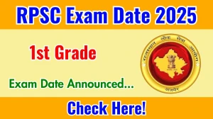 RPSC 1st Grade Exam Date 2025 Announced at rpsc.rajasthan.gov.in Exam details here RPSC 1st Grade Exam Date 2025 Announced at rpsc.rajasthan.gov.in Exam details here