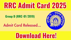 RRC Group D (RRC-01/2019) DV Admit Card 2025 Out rrcjaipur.in Get Direct Link Here