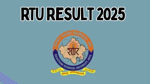 RTU Result 2025 Released at rtu.ac.in Direct Link to Download 1st and 3rd Semester Result