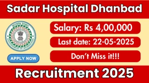 Sadar Hospital Dhanbad Specialist/Super specialist Doctor Recruitment 2025 - Apply Offline for 15 Posts Sadar Hospital Dhanbad Specialist/Super specialist Doctor Recruitment 2025 - Apply Offline for 15 Posts