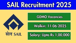 SAIL GDMO Recruitment 2025 – Walk in for 07 Posts