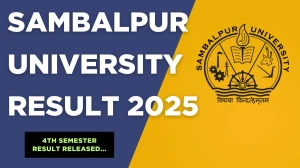 Sambalpur University Result 2025 Out at suniv.ac.in Direct Link to Download 4th Semester Result