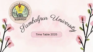 Sambalpur University Result 2025 Released at suniv.ac.in Direct Link to Download 3rd Sem Result