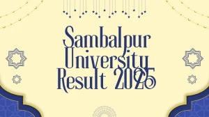 Sambalpur University Result 2025 Released at suniv.ac.in Direct Link to Download 3rd Semester Result Sambalpur University Result 2025 Released at suniv.ac.in Direct Link to Download 3rd Semester Result