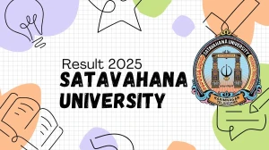 Satavahana University Result 2025 Released at satavahana.ac.in Direct Link to Download 1st, 3rd Semester Result