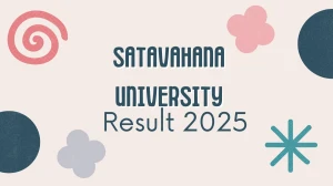 Satavahana University Result 2025 Released at satavahana.ac.in Direct Link to Download UG Course Result