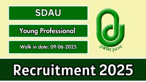 SDAU Young Professional Il Recruitment 2025 – Walk in