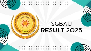SGBAU Result 2025 Released at sgbau.ucanapply.com Direct Link to Download 1st Sem Result SGBAU Result 2025 Released at sgbau.ucanapply.com Direct Link to Download 1st Sem Result