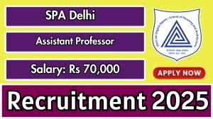 SPA Delhi Assistant Professor Recruitment 2025 - Apply Online for 40 Posts