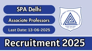 SPA Delhi Associate Professors Recruitment 2025 - Apply Online