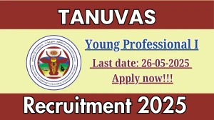 TANUVAS Young Professional I Recruitment 2025 - Apply Offline