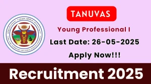 TANUVAS Young Professional I Recruitment 2025 - Apply Offline TANUVAS Young Professional I Recruitment 2025 - Apply Offline