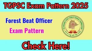 TGPSC Forest Beat Officer Exam Pattern 2025