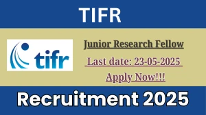 TIFR Junior Research Fellow Recruitment 2025 - Apply Offline