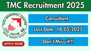 TMC Consultant Recruitment 2025 - Apply Offline TMC Consultant Recruitment 2025 - Apply Offline